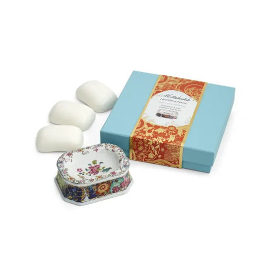 Tobacco Leaf Gift Soap Set by Mottahedeh 
