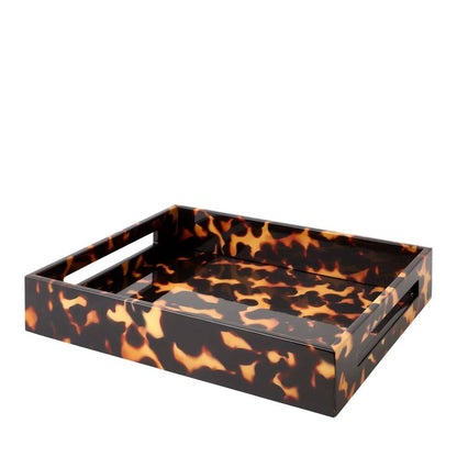 Tortoiseshell Tray 16"x14" by Addison Ross