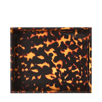 Tortoiseshell Tray 16"x14" by Addison Ross Additional Image-2