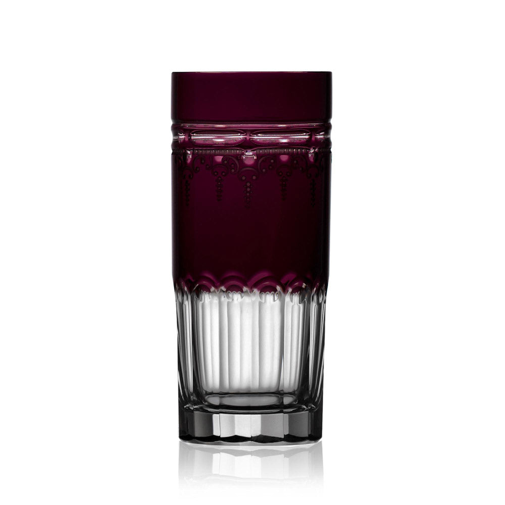 Toulouse Amethyst Highball by Varga Crystal 