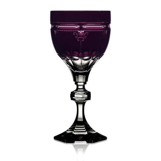 Toulouse Amethyst Water Glass by Varga Crystal 