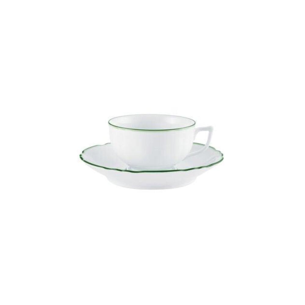 Touraine Double Green Net Tea Cup by Raynaud 1