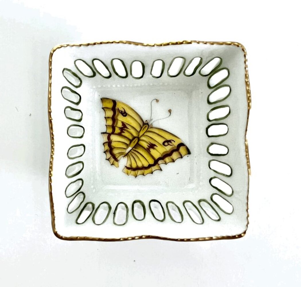 TPD44 - Tiny Pierced Dish by Anna Weatherley