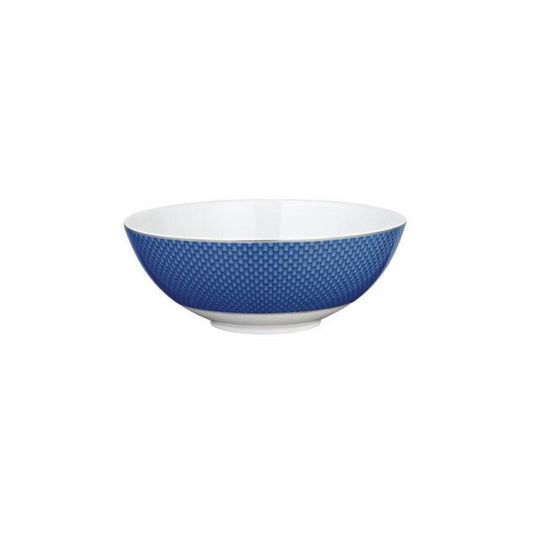 Tresor Blue Salad Bowl by Raynaud 