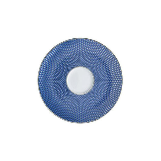 Tresor Blue Tea Saucer by Raynaud 