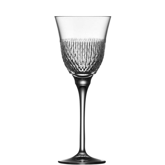 Tresor Clear Wine Glass by Varga Crystal 