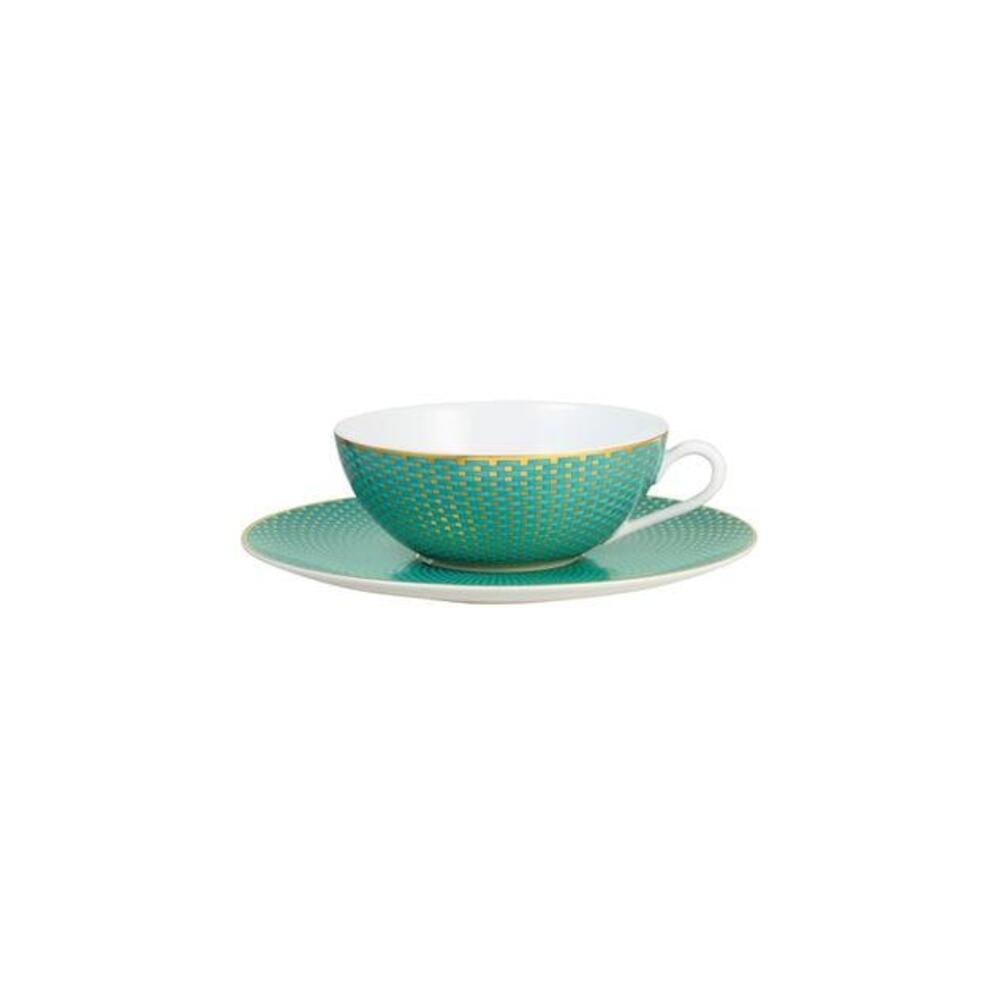 Tresor Turquoise Cup & Saucer Set by Raynaud 