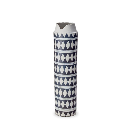 Tribal Diamond Collar Vase by L'Objet 