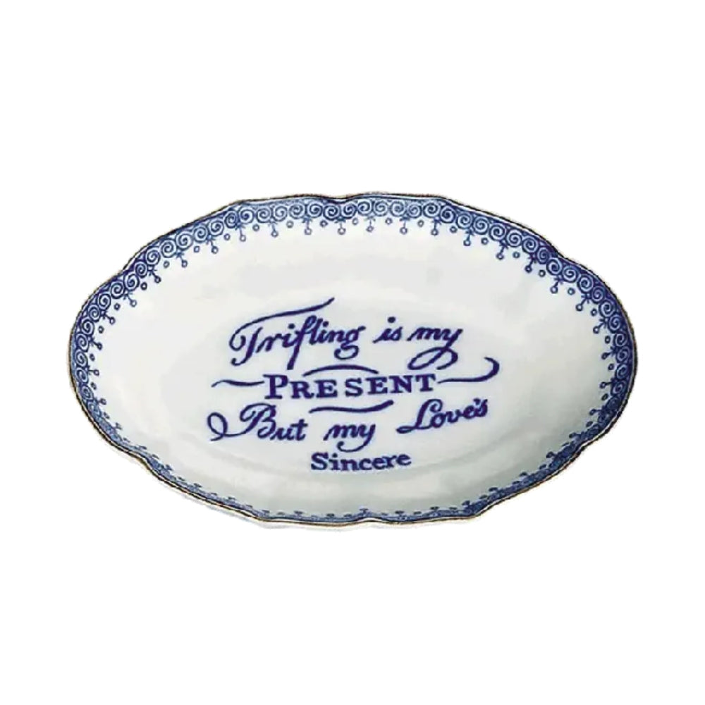 "Trifling is My Gift" Ring Tray by Mottahedeh 