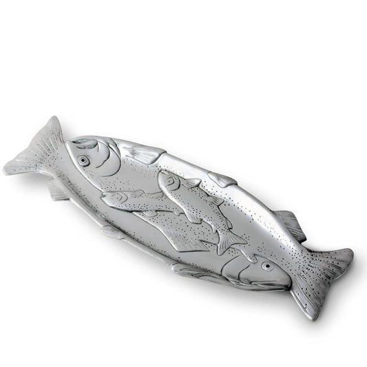 Trout Oblong Tray by Arthur Court Designs