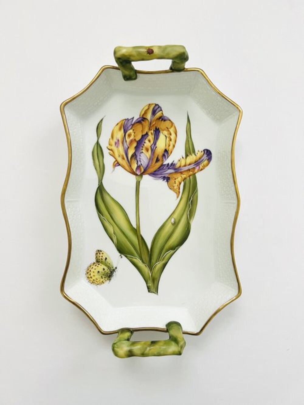 TT65 - Tulip Tray With Handles by Anna Weatherley