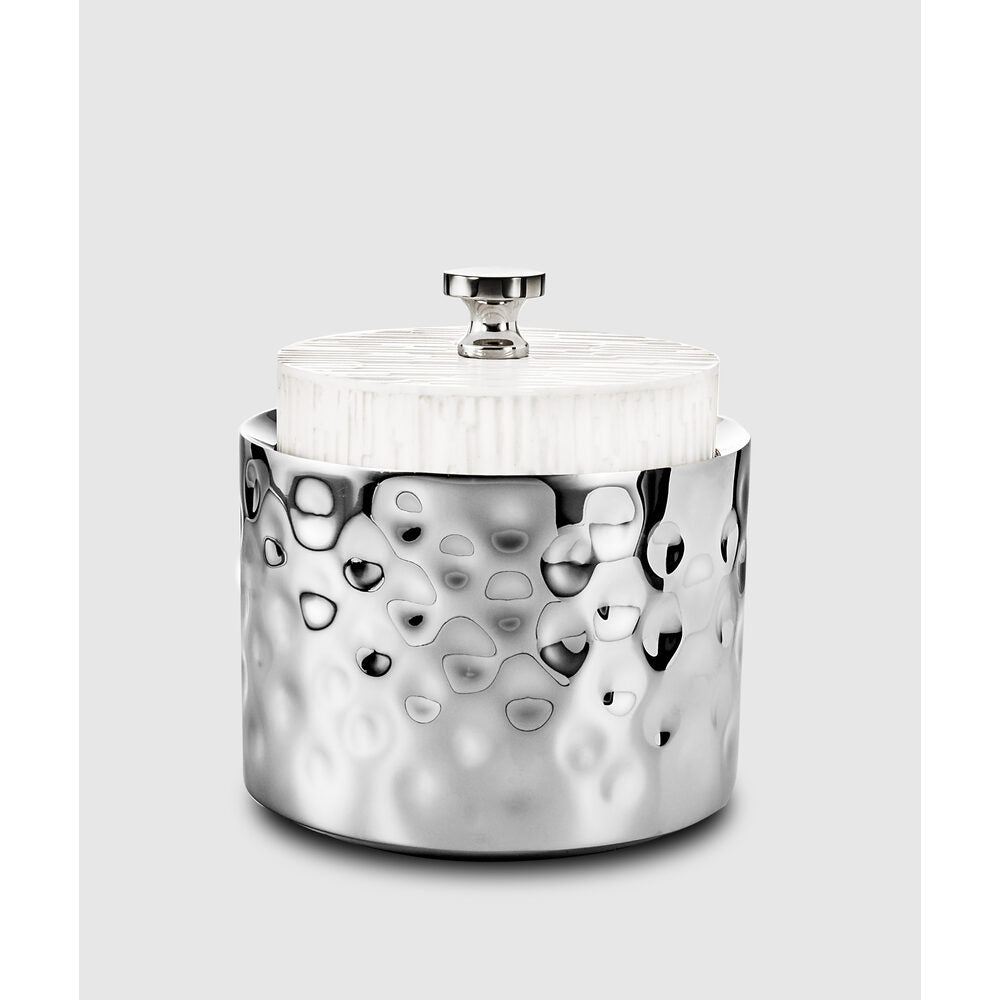 Tundra Ice Bucket with White Resin by Mary Jurek Design 