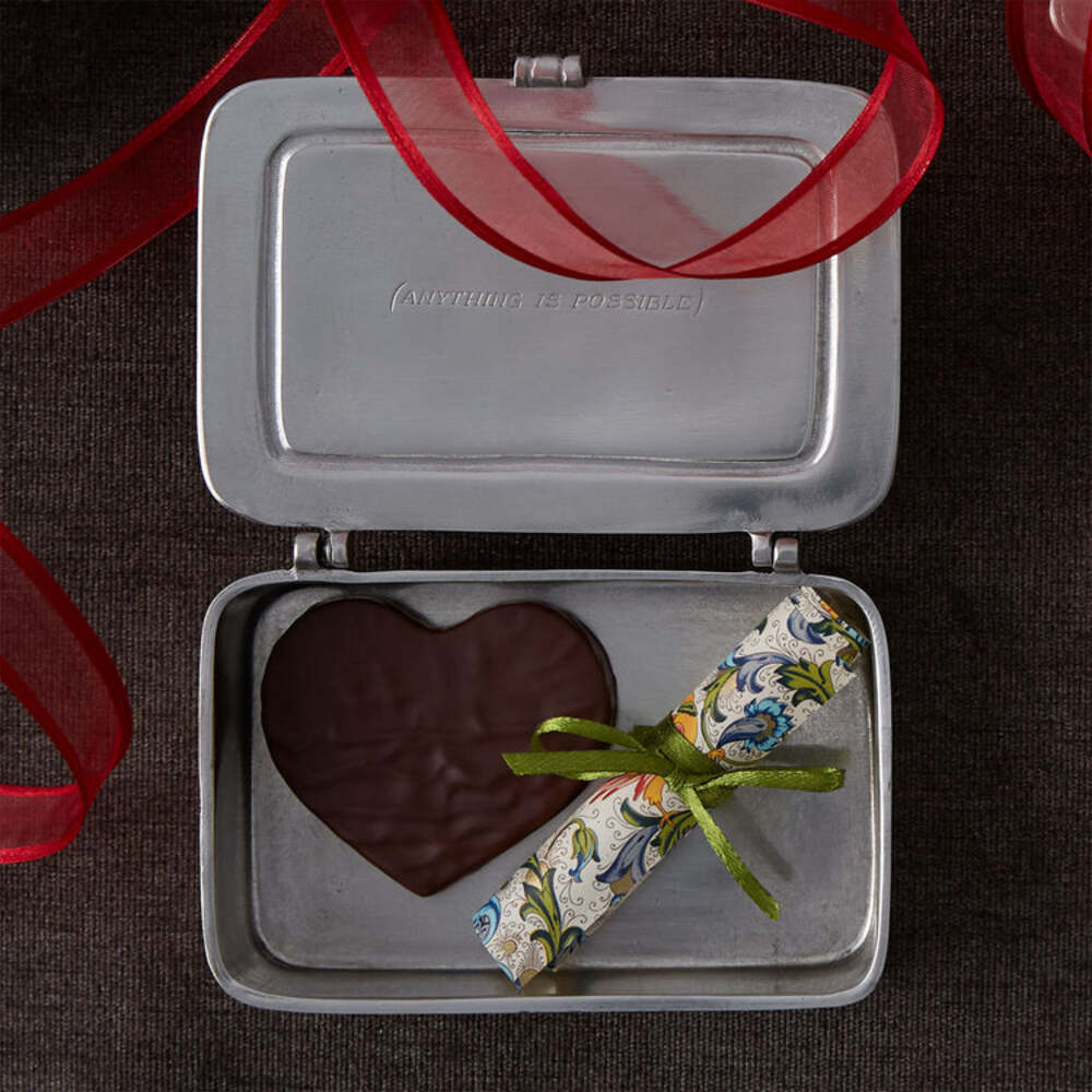 "Tutto E Possibile" Box, Small by Match Pewter 2
