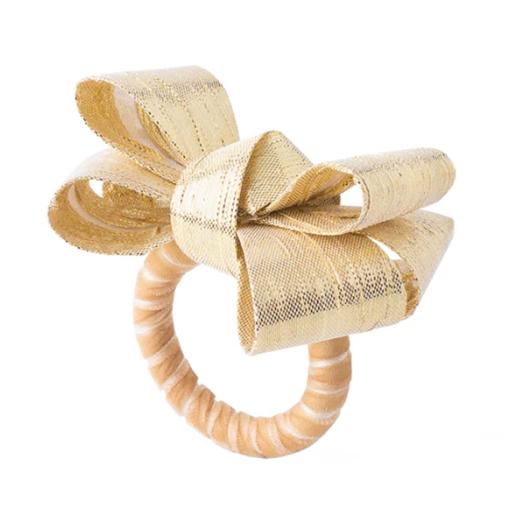 Tuxedo Napkin Ring -Gold by Juliska