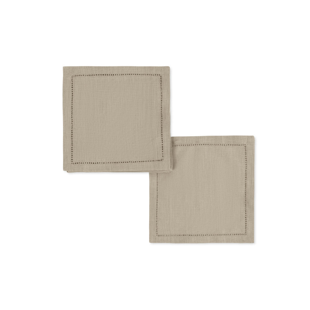 Valentina Hemstitch Cocktail Napkin - set of 4