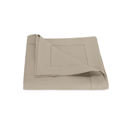 Valentina Hemstitch Tablecloth Oat 