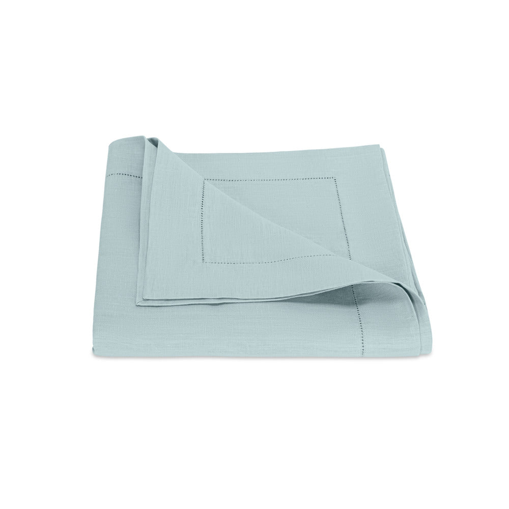 Valentina Hemstitch Tablecloth Sky 