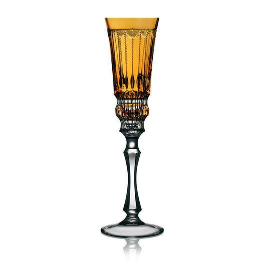 Venice Amber Flute by Varga Crystal 