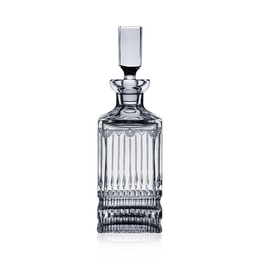 Venice Clear Whiskey Decanter 0,75 Liter by Varga Crystal 