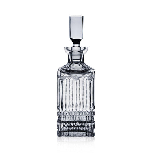 Venice Clear Whiskey Decanter 0,75 Liter by Varga Crystal 