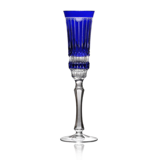 Venice Cobalt Flute by Varga Crystal 