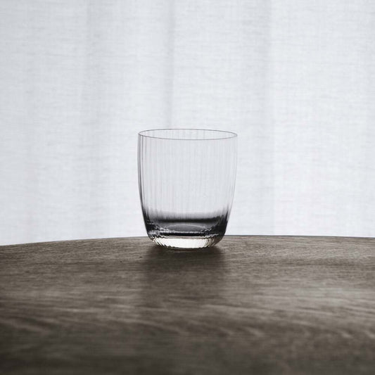 Venice Stemless Wine Glass/Double Old Fashioned Glass Set of 4 - Clear by Beatriz Ball 