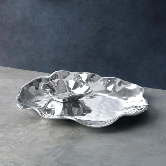 Vento Bergamo Chip & Dip Bowl by Beatriz Ball 1