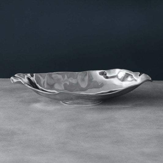 Vento Claire Medium Oval Bowl by Beatriz Ball