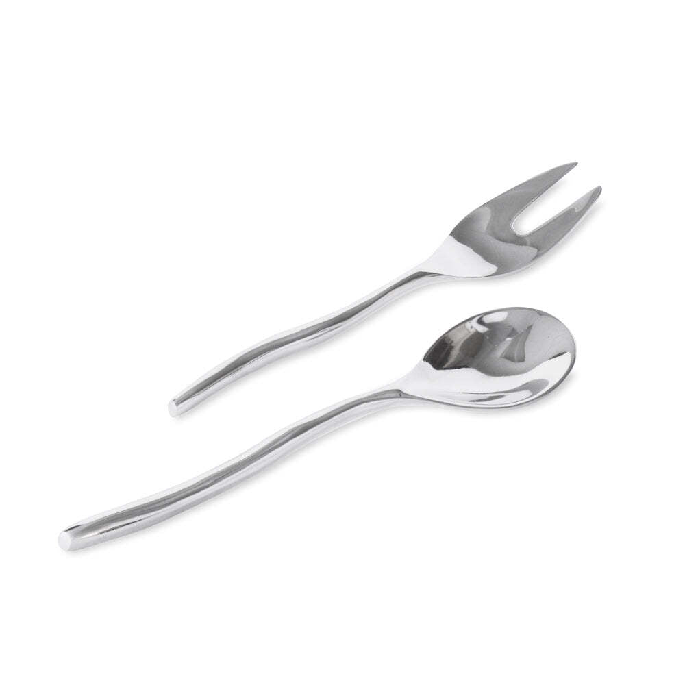 Vento Claire Salad Servers by Beatriz Ball 1