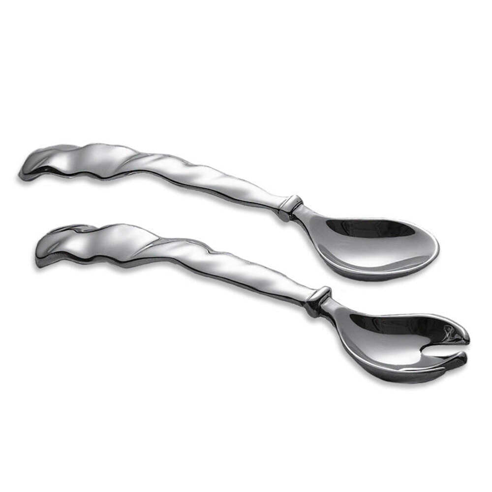 Vento Salad Servers by Beatriz Ball 