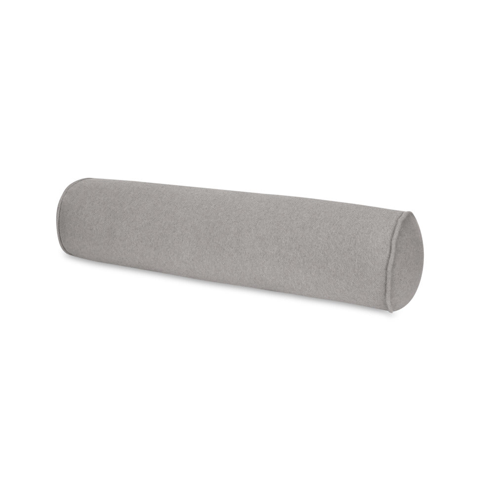 Venus Bolster Pillow Cover Pearl Grey 