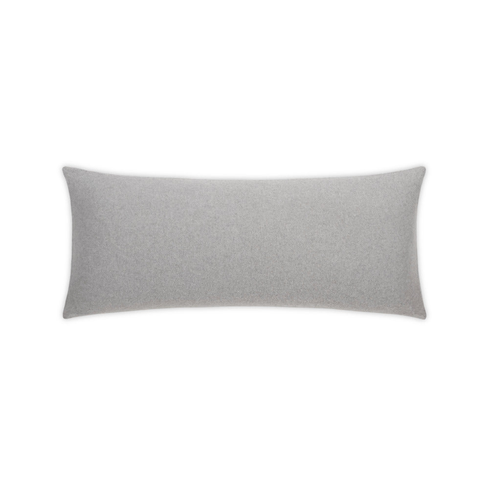 Venus Lumbar Pillow Cover Pearl Grey & Pool 