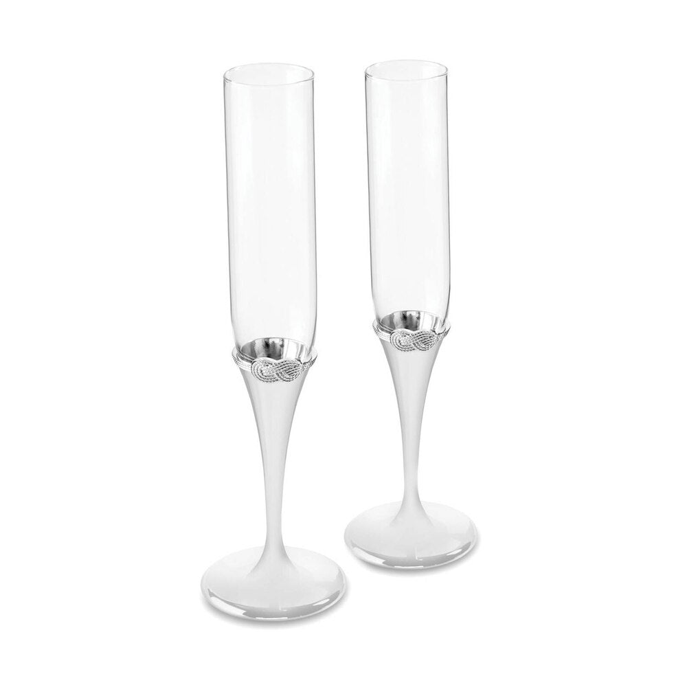 Vera Wang Infinity Toasting Flute, Set Of 2 by Wedgwood