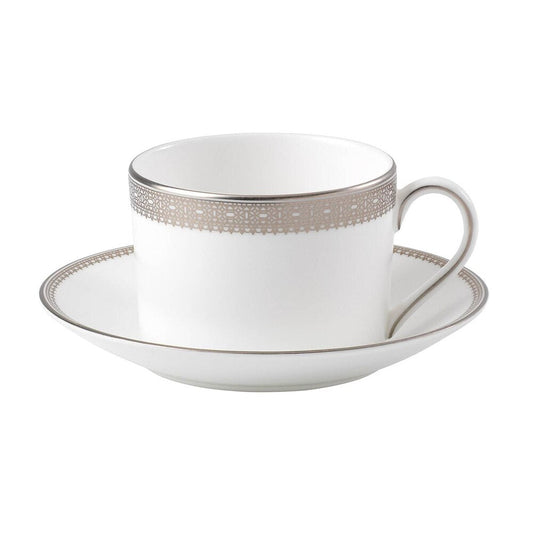 Vera Wang Lace Teacup& Saucer by Wedgwood