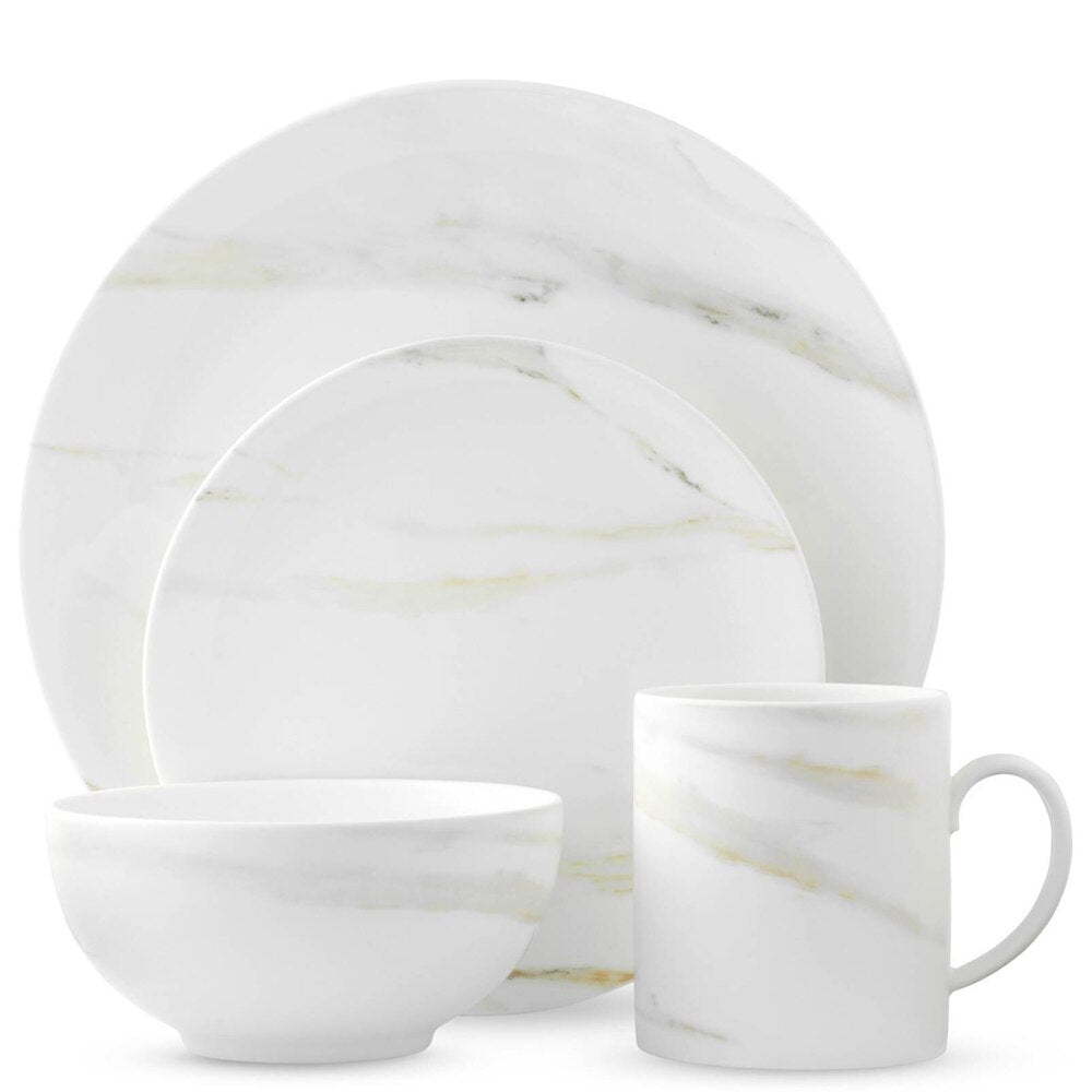 Vera Wang Venato Imperial 4 Piece Dinner Setting by Wedgwood