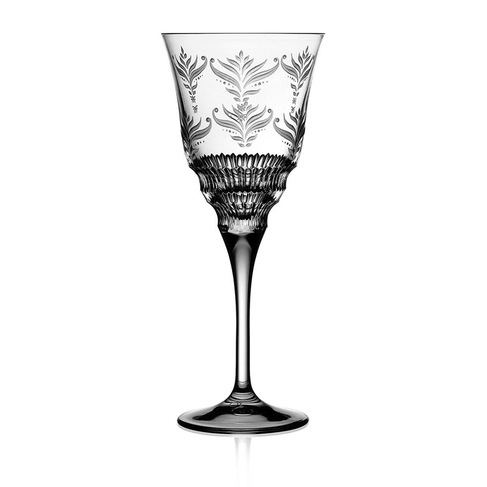 Veronese Clear Water Glass by Varga Crystal 