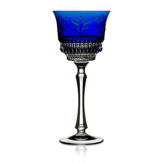 Veronese Cobalt Water Glass by Varga Crystal 