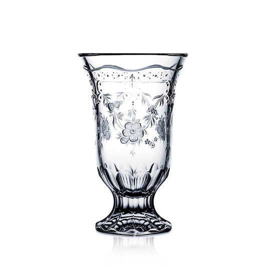 Versailles Clear Footed Vase 8" by Varga Crystal 