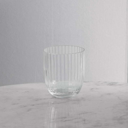 Vida Acrylic Double Old Fashioned Glass - Clear by Beatriz Ball 