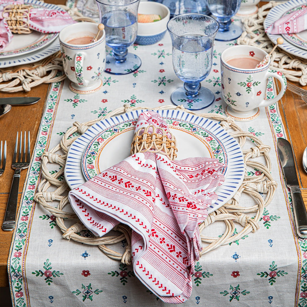 Juliska Villa Stripe Napkin