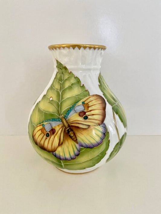 VL25 - Art Nouveau Butterfly Bud Vase by Anna Weatherley