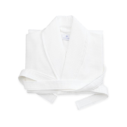 Waffle Robe White 