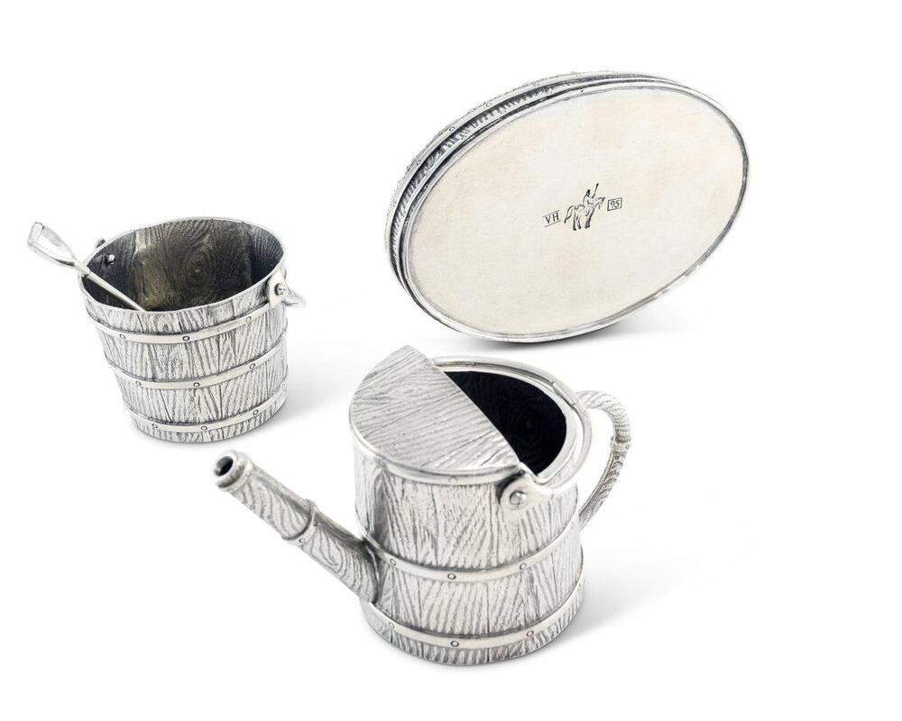 Watering Can Creamer Set by Vagabond House 3