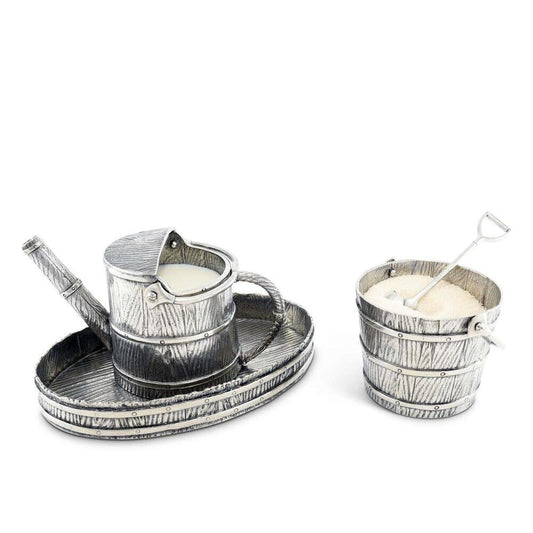 Watering Can Creamer Set by Vagabond House 