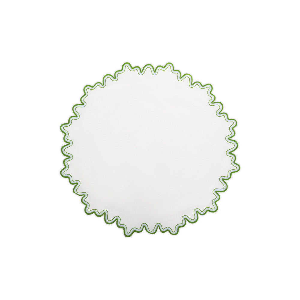 Wave Circle Placemat set of 4 Santorini 