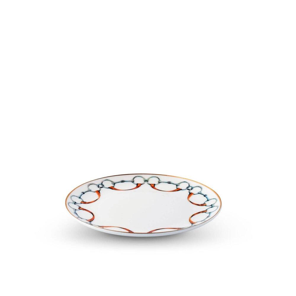 Wellington Bit Pattern Bone China Round Bread Plate by Vagabond House 1