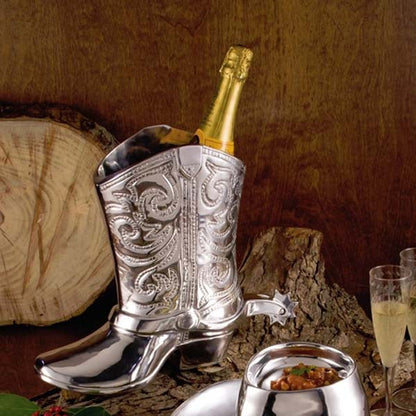 Western Cowboy Boot Wine Bucket by Beatriz Ball - 1