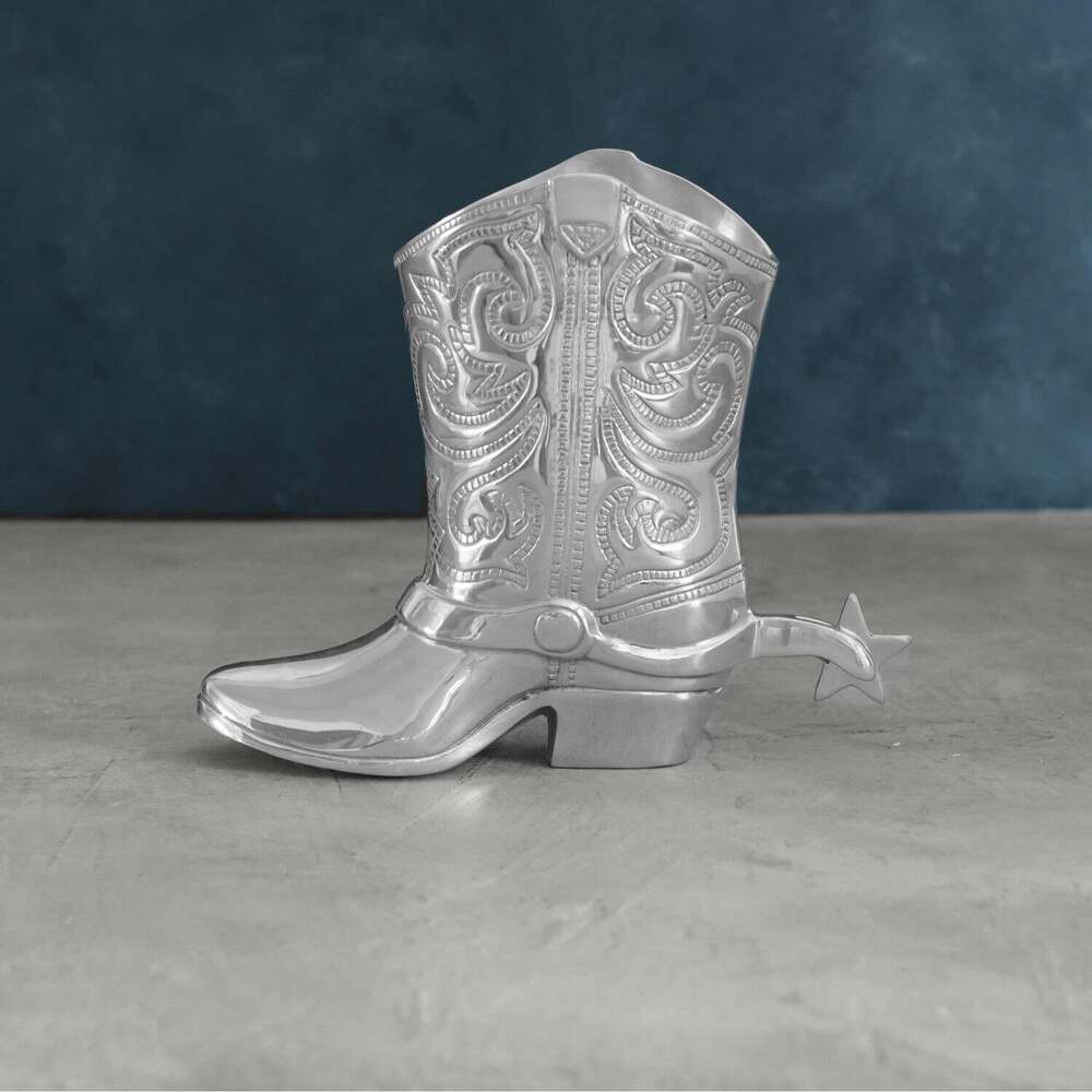 Western Cowboy Boot Wine Bucket by Beatriz Ball 