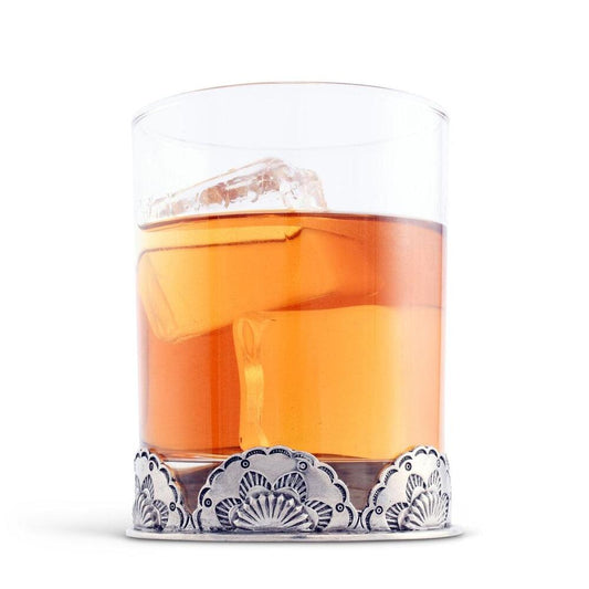 Western Double Old Fashioned Glass by Vagabond House 