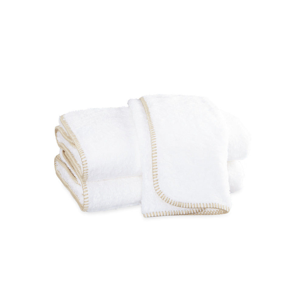 Whipstitch Bath Sheet Ivory 